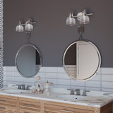 Progress P2991-15 Archie Modern Polished Chrome 2-Light Bathroom Light
