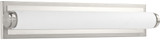 Progress Lighting P300093-009-30 Concourse Brushed Nickel LED Bathroom Lighting