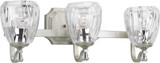 Progress P300118-134 Anjoux Silver Ridge 3-Light Bath Lighting