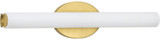 Progress Lighting P300183-012-30 Parallel Satin Brass LED Vanity Lighting