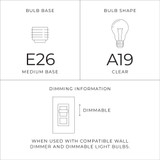 Progress P300372-031 Adley Contemporary Black 6-Light Bath Light Fixture