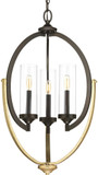 Progress P400024-020 Evoke Contemporary Antique Bronze Foyer Lighting