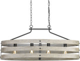 Progress P400097-143 Gulliver Retro Graphite Kitchen Island Lighting