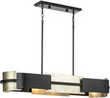 Progress P400352-31M Lowery Contemporary Matte Black Kitchen Island Lighting