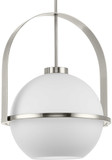 Progress P500359-009 Delayne Modern Brushed Nickel Ceiling Pendant Light