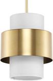 Progress P500398-109 Silva Modern Brushed Bronze Mini Ceiling Light Pendant