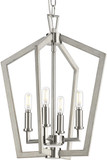Progress P500377-009 Galloway Modern Brushed Nickel 14" Foyer Lighting Fixture