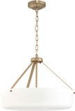 Progress P500508-177 Lieon Contemporary Champagne Bronze 21" Pendant Light