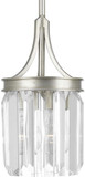 Progress P5320-134 Glimmer Contemporary Silver Ridge Pendant Lighting