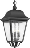 Progress P550001-031 Kiawah Traditional Black Outdoor Drop Lighting