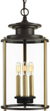 Progress P550012-020 Squire Modern Antique Bronze Outdoor Pendant Lighting