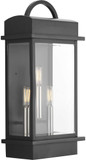 Progress P560003-031 Santee Vintage Black Exterior Sconce Lighting