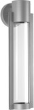 Progress P560056-082-30 Z-1030 Modern Metallic Gray LED Outdoor Lighting Sconce