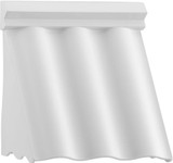 Progress Lighting P560300-192-27 Point Dume Wakecrest Shelter White LED Exterior Wall Lamp