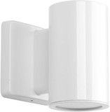 Progress P563000-030-30K 3IN Cylinders Contemporary White LED Exterior Wall Lamp