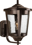 Progress Lighting P6075-20 East Haven Contemporary Antique Bronze 11.25" Outdoor Wall Lighting Fixture