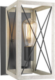Progress P710012-143 Briarwood Retro Graphite Wall Lighting Sconce
