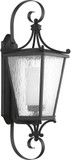 Progress Lighting P6628-31MD Cadence Textured Black 11" Exterior Wall Sconce