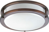 Progress P7249-17430K9 LED Linear Urban Bronze LED Ceiling Light Fixture