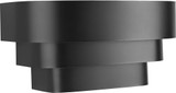 Progress P7103-31 Sconce Contemporary Black Lighting Sconce