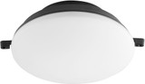 Quorum 1456-59 Contemporary Matte Black LED Ceiling Fan Light Fixture