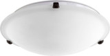 Quorum 3000-16186 Oiled Bronze 16" Ceiling Light