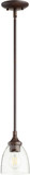 Quorum 3059-286 Enclave Oiled Bronze Mini Pendant Light