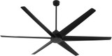 Quorum 35846-59 Spree Modern Matte Black Indoor / Outdoor Ceiling Fan