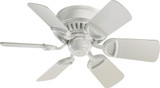 Quorum 51306-8 Medallion Studio White 30" Ceiling Fan