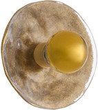 Quorum 53-8-47 Del Rey Modern Brushed Brass Lighting Sconce