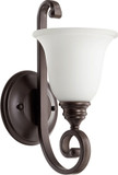 Quorum 5454-1-186 Bryant Oiled Bronze Sconce Lighting