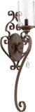 Quorum 5473-1-39 San Miguel Vintage Copper Lamp Sconce