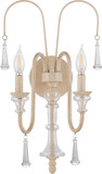 Quorum 585-2-52 Clasica Washed Oak Wall Lighting