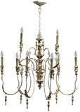 Quorum 6006-9-70 Salento Persian White Chandelier Lamp