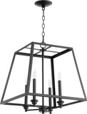 Quorum 676-4-69 Textured Black 18" Lighting Pendant