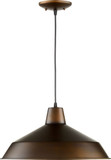 Quorum 6822-86 Oiled Bronze Hanging Light