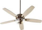 Quorum 7052-286 Breeze Oiled Bronze LED 52" Ceiling Fan