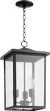 Quorum 723-11-69 Riverside Noir Outdoor Hanging Light Fixture
