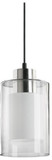 Quorum 882-65 Contemporary Satin Nickel Clear and White Mini Drop Lighting
