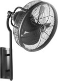Quorum 92413-59 Veranda Matte Black Wall Fan