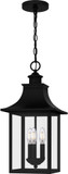 Quoizel CCR1510K Chancellor Mystic Black Mini Pendant Light