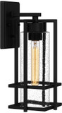 Quoizel DMN8406EK Damien Contemporary Earth Black Outdoor 6" Wall Light Fixture