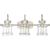 Quoizel DNY8603BN Danbury Modern Brushed Nickel 3-Light Bathroom Light