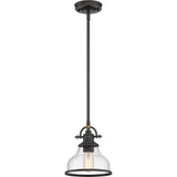 Quoizel GRTS1508PN Grant Contemporary Palladian Bronze Mini Drop Lighting Fixture