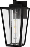 Quoizel JET8407MBK Jett Modern Matte Black 14" Outdoor Lamp Sconce