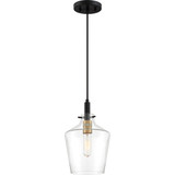 Quoizel JUN1508EK June Modern Earth Black Mini Pendant Light