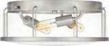 Quoizel LUD1613BN Ludlow Modern Brushed Nickel Ceiling Light Fixture