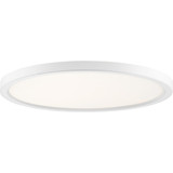 Quoizel OST1720W Outskirt Modern Fresco LED 20" Flush Ceiling Light Fixture