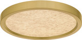Quoizel OSTA1711BRG Outskirts Modern Brushed Gold LED 11" Ceiling Lighting