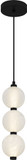 Quoizel PCCAD1505MBK Clarendon Modern Matte Black LED Mini Ceiling Pendant Light
